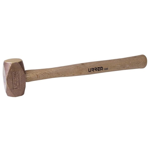 Urrea Bronze hammer with wooden handle 1.6 lbs 1430